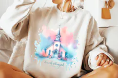 It Is Well With My Soul PNG, Christian Sublimation, Church Product Image 3