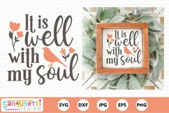 Faith quote svg on a farmhouse sign 