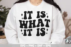Funny PNG, Funny saying SVG, It is What it is SVG Product Image 2