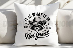 It Is What It Is And It Is Not Great SVG Product Image 5