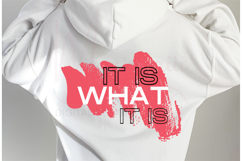 It Is What It Is SVG | Minimalist Quote Cut File for Cricut Product Image 2