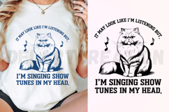 It May Look Like Im Listening But Im Singing Show SVG Product Image 2