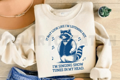 It May Look Like Im Listening But Im Singing Show SVG Product Image 4