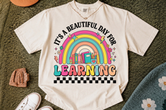 It's a Beautiful Day for Learning Png, Back To School Design Product Image 2