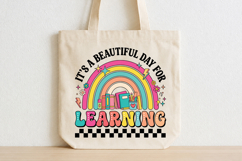 It's a Beautiful Day for Learning Png, Back To School Design Product Image 4