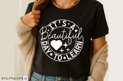 It’s a Beautiful Day to Learn SVG Motivational Teacher Product Image 2