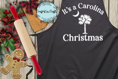 It&#039;s a Carolina Christmas SVG and Sublimation design Product Image 3
