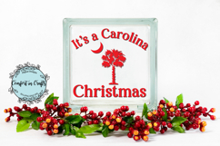 It&#039;s a Carolina Christmas SVG and Sublimation design Product Image 4