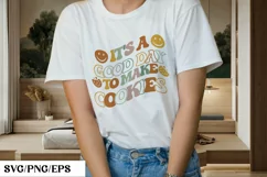 It's A Good Day to Make Cookies t Shirt for Women Product Image 2