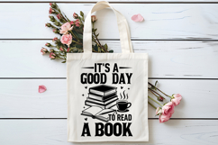 It&#039;s a Good Day to Read a Book SVG, Book Lover SVG, Reading Product Image 4