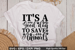 it's a good day to save - Rescue Dog SVG Design Product Image 1