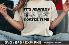 Coffee SVG Design - Life Begins After Coffee Product Image 3