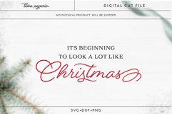 It&#039;s Beginning To Look A Lot Like Christmas svg Product Image 3