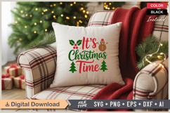 It&#039;s Christmas Time SVG | Christmas SVG | Holiday SVG | Xmas Product Image 4