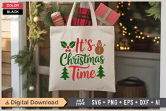 It's Christmas Time SVG | Christmas SVG | Holiday SVG | Xmas Product Image 5