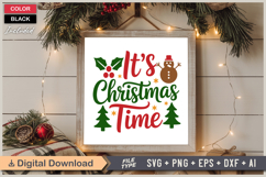 It&#039;s Christmas Time SVG | Christmas SVG | Holiday SVG | Xmas Product Image 6