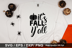 it&#039;s fall y&#039;all SVG - Halloween Design Product Image 1