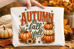 It’s Fall Y’all Impasto Autumn Pumpkin Product Image 2