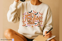 It’s Frickin Bats SVG Halloween Bats PNG T-shirt Design Product Image 4