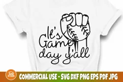 It's game Day Y'all SVG Cut File, Baseball Svg Png Dxf Eps Product Image 1