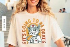 It's Going to be Okay T shirt Design Product Image 1