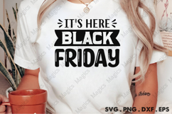 It s Here Black Friday SVG, Black Friday SVG, Shopping Svg Product Image 2