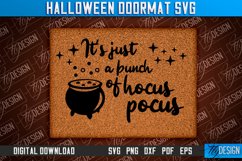 Halloween Doormat SVG Design | Halloween Quotes SVG | SVG Product Image 1