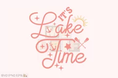 Lake SVG T-shirt Design, Lake PNG Product Image 1