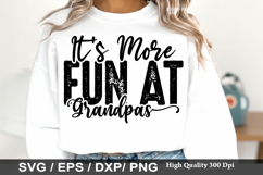 Grandpa SVG Design -Promoted to Grandpa Product Image 2