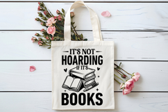 It&#039;s Not Hoarding If It&#039;s Books SVG, Book Lover SVG, Reading Product Image 4