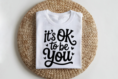 It&#039;s Ok to Be You SVG | Mental Health SVG Product Image 2