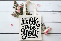 It's Ok to Be You SVG | Mental Health SVG Product Image 4