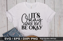 Mental Health Quotes Design - Mental Health T-shirt Design Product Image 4