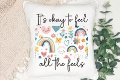 It's Okay To Feel All Sublimation PNG Product Image 3