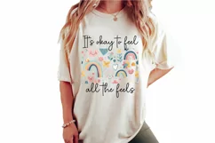 It's Okay To Feel All Sublimation PNG Product Image 2