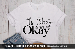 Mental Health Quotes Design - Mental Health T-shirt Design Product Image 4