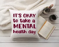 Mental Health SVG| It's Okay to Take a Mental Health Day Product Image 9