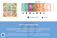 It's Spring Season 3D Shadow Box - Spring Bicycle 3D SVG Product Image 5