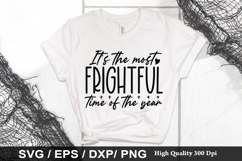 It&#039;s the most frightful time of the SVG - Halloween Design Product Image 1