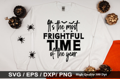 It&#039;s the most frightful time of SVG - Halloween Design Product Image 1