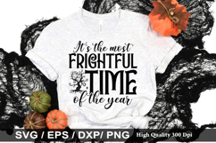 It&#039;s the most frightful time of the SVG - Halloween Design Product Image 1