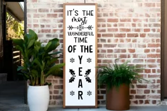 It's the most wonderful time Porch Sign SVG Product Image 3