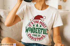 It’s The Most Wonderful Time of Christmas SVG Product Image 1