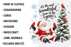 It's The Most Wonderful Time of the Year PNG, Christmas Png Product Image 3