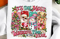 It’s the Most Wonderful Time of the Year Santa Snowman & Rei Product Image 2