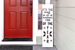 It's the most wonderful time Porch Sign SVG Product Image 2