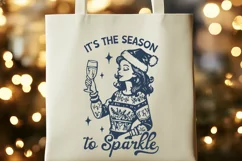 It's the Season to Sparkle SVG PNG | Holiday Cheer Design Product Image 2