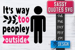 Sassy Quotes Design | Sassy SVG | Sarcastic Quotes SVG v.2 Product Image 1