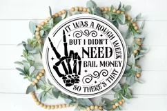 It Was A Rough Week But SVG, Snarky Skulls SVG Design Product Image 2