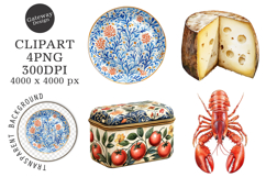 Italian Summer Clipart Png Product Image 1